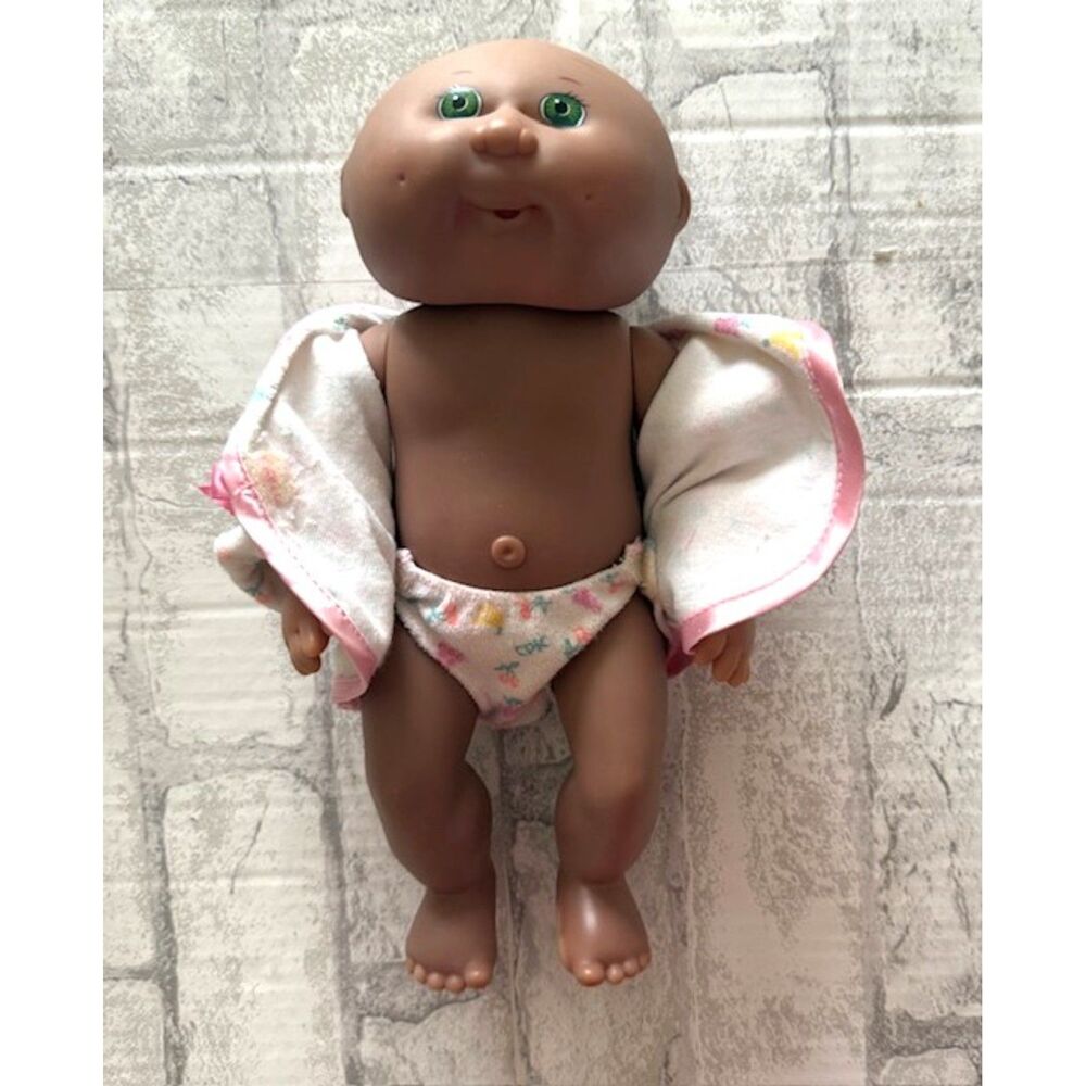VTG Mattel Cabbage Patch Kids Bath Baby Veda Rosie First Edition Doll